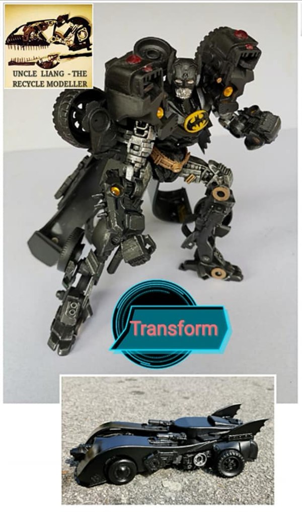 Image Of Transformers Batmobile Custom By Uncle Liang  (29 of 29)